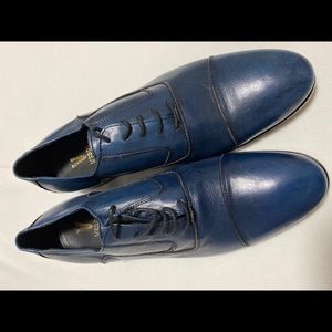 Bruno Verri Men's Blue Lace-up Shoe